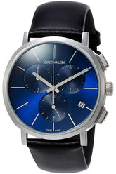 Calvin Klein Posh Herren-Chronograph mit blauer Zifferblatt und 42mm Gehäuse, Swiss Made, elegantes Design