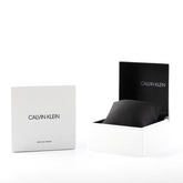 Calvin Klein Contra Herrenuhr mit 40mm Gehäuse, silbernem Zifferblatt, Quarzwerk, Swiss Made, elegantes Design