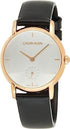 Calvin Klein Damenuhr Classic mit 32mm Quarzwerk, silbernes Zifferblatt, elegantes Damenarmband, Swiss Made.