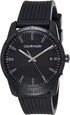 Calvin Klein Evidence Herrenuhr mit 42mm Quarzwerk, schwarzem Zifferblatt und Edelstahlarmband, Swiss Made, stilvolles Design