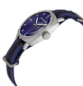 Calvin Klein Fraternity Herrenuhr mit 38,7 mm Gehäuse, blauer Zifferblatt, Quarzuhr, Swiss Made, stilvolles Design