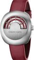 Calvin Klein Glimpse Herrenuhr mit 46mm Quarzwerk, silbernem Zifferblatt und Edelstahlarmband, Swiss Made.
