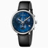 Calvin Klein High Noon Herren-Chronograph mit blauer Zifferblatt, 43mm Swiss Made Quarz-Uhr, stilvolle Herrenuhr