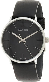 Calvin Klein Herrenuhr Classic mit 40mm Quarzwerk, schwarzes Zifferblatt und stilvolles Design, Swiss Made.