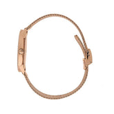 Calvin Klein Minimal Unisex-Uhr mit 35mm Quarzuhrwerk, silbernem Zifferblatt und Edelstahlarmband, Swiss Made.
