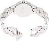 Calvin Klein Damenuhr Snake mit schwarzem Zifferblatt und 28mm Gehäuse, Swiss Made, modisches Design