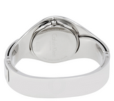 Calvin Klein Senses Damenuhr mit 27mm Silber-Zifferblatt und Armband, Swiss Made, elegante Damenarmbanduhr