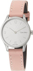 Calvin Klein Endless Damenuhr mit 26mm Quarzwerk, silbernem Zifferblatt und Edelstahlarmband, Swiss Made
