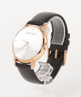 Calvin Klein Established Damenuhr, Quarzuhr mit 20mm Gehäuse, Swiss Made, elegante Damenuhr in modernem Design