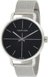 Calvin Klein Even Herrenuhr, 42mm Swiss Made, schwarze Zifferblatt, Quarz, elegantes Design, Armbanduhr für Herren