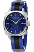 Calvin Klein Fraternity Herrenuhr mit blauen Zifferblatt, Quarzuhr, 38,7mm Swiss Made, elegantes Design