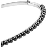 Calvin Klein Damen Halskette Circling aus Edelstahl in Silber, elegante Schmuckstück mit modernem Design.