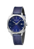 Calvin Klein Fraternity Herrenuhr 39mm mit silbernem Zifferblatt und Edelstahlarmband, Swiss Made, K9N111VN