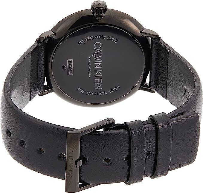 Calvin Klein Classic Herrenuhr, 40mm Quarzuhr mit Swiss Made, stilvolles Design, Edelstahlarmband und klarer Zifferblatt.