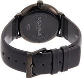 Calvin Klein Classic Herrenuhr, 40mm Quarzuhr mit Swiss Made, stilvolles Design, Edelstahlarmband und klarer Zifferblatt.