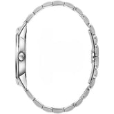 Calvin Klein Infinite Herrenuhr 42mm Swiss Made mit Edelstahlarmband und dunklem Zifferblatt, Automatikuhr, K5S3414Y