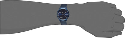 Calvin Klein Minimal Herrenuhr Marineblau Edelstahl