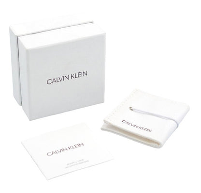 Calvin Klein Boost Manschettenknöpfe für Herren aus Edelstahl in Silber und Schwarz, stilvoller Accessoire für elegante Outfits