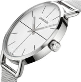 Calvin Klein Even Herrenuhr mit 42mm Gehäuse, Quarzwerk, Swiss Made, stilvolles Design und minimalistischer Zifferblatt.