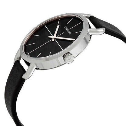 Calvin Klein Even Damenuhr mit 36mm Gehäuse aus Edelstahl, Swiss Made, Quarzwerk, elegantes Design.