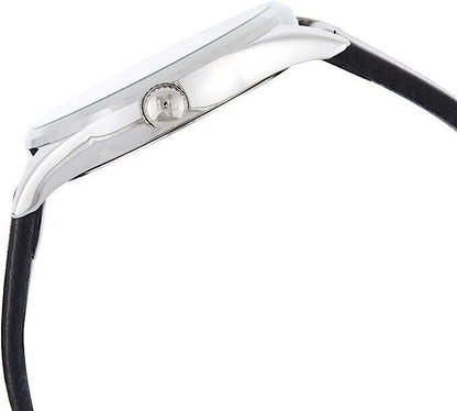 Calvin Klein Herrenuhr Classic, 40 mm Quarzuhr mit schwarzem Zifferblatt und Edelstahlarmband, Swiss Made.