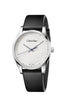 Calvin Klein Herrenuhr Classic, 40mm Quarzuhr mit schwarzem Zifferblatt und Edelstahlarmband, Swiss Made, Modell K8S211C6