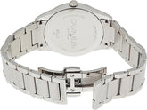 Calvin Klein Herrenuhr mit 40mm Gehäuse, silbernem Zifferblatt, Swiss Made, Quarz-Uhr für Herren