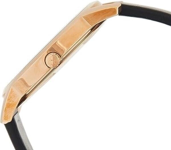 Calvin Klein City Herrenuhr mit 43 mm Gehäuse, Quarzwerk, Swiss Made, elegantes Design, dunkles Zifferblatt und Edelstahlarmband