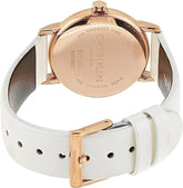 Calvin Klein Damenuhr Classic, 32mm Quarzuhr mit Edelstahlgehäuse, Swiss Made, stilvolles Design, Armbanduhr für Damen