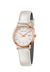 Calvin Klein Damenuhr Classic, 32mm Quarzuhr mit Edelstahlarmband und Swiss Made Zifferblatt, stilvoll und elegant.