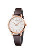 Calvin Klein Even Damenuhr, 36mm Quarzuhr mit Edelstahlarmband und Swiss Made Präzision, stilvolles Design.