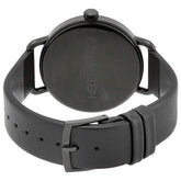 Calvin Klein Herrenuhr Even, 42mm Quarzuhr mit Edelstahlarmband und schwarzem Zifferblatt, Swiss Made, K7B214CP