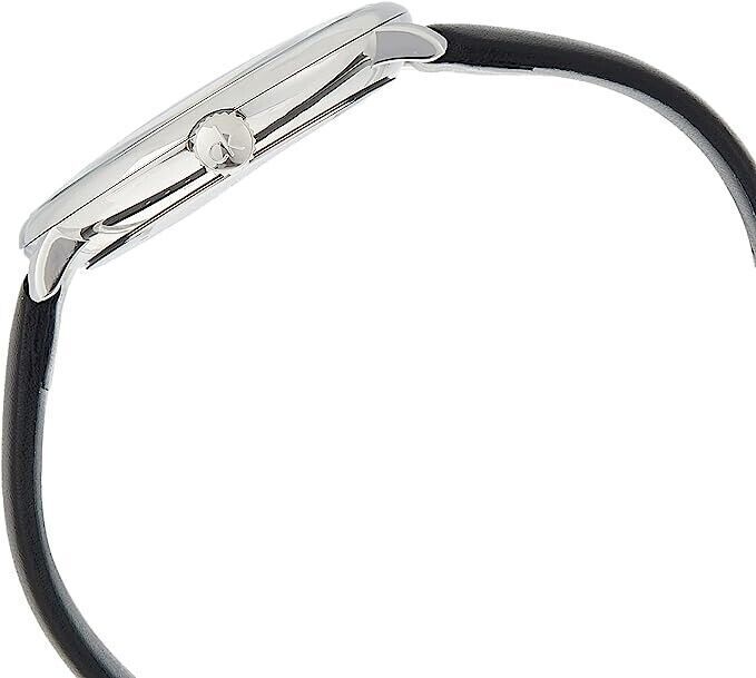 Calvin Klein High Noon Herrenuhr, 40mm Quarzuhr Swiss Made, silbernes Zifferblatt und Edelstahlarmband