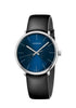 Calvin Klein High Noon Herrenuhr, 40mm, Quarzuhr mit Swiss Made, elegantes Design, Edelstahlarmband und dunkles Zifferblatt