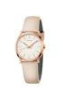 Calvin Klein Posh Damenuhr, 32mm Quarzuhr mit silbernem Zifferblatt und Edelstahlarmband, Swiss Made, K8Q336X2