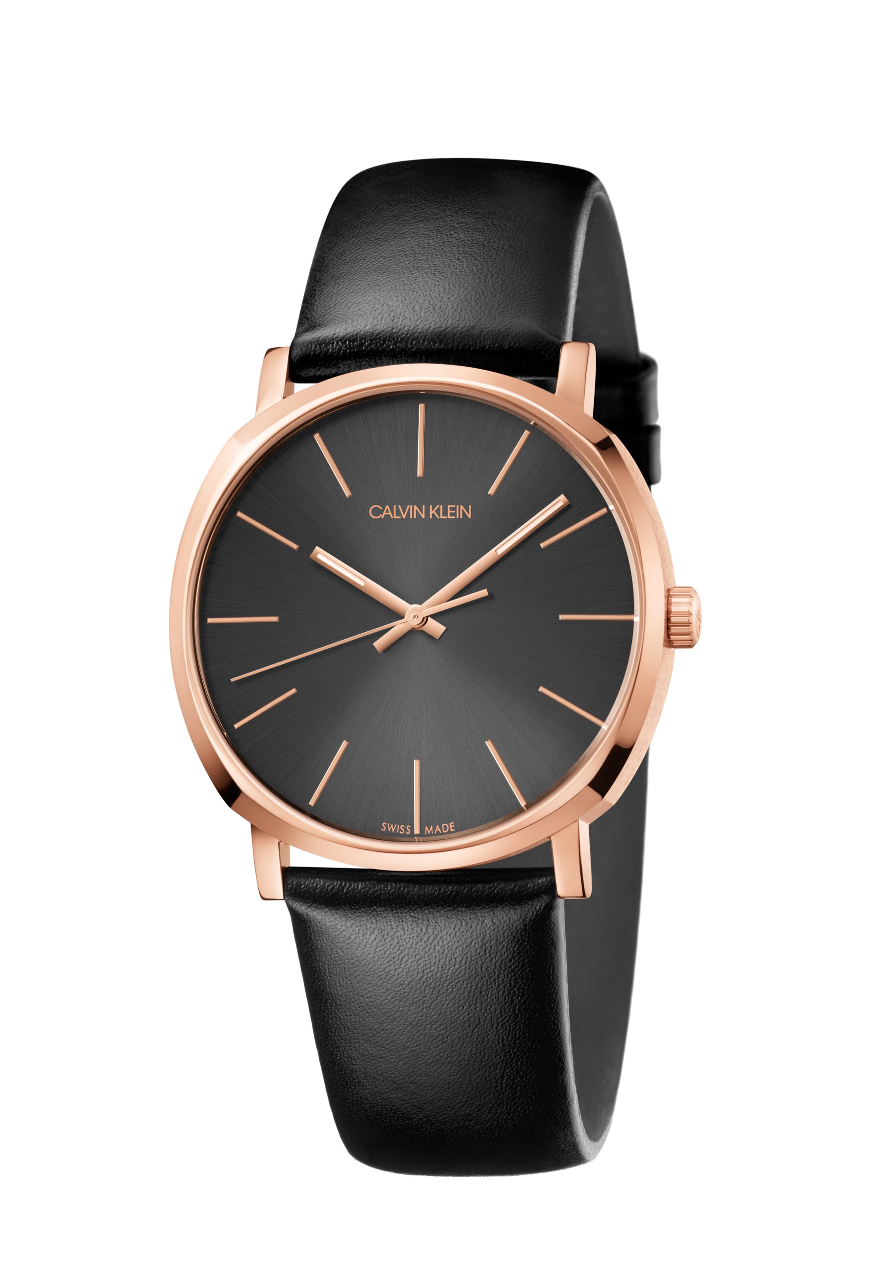 Calvin Klein Posh Herrenuhr mit 40mm Gehäuse, Quarzwerk, Swiss Made, elegante Armbanduhr für Männer