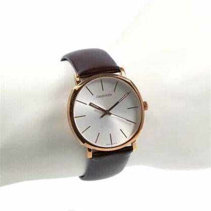 Calvin Klein Posh Herrenuhr, Quarzuhr mit 40mm Gehäuse, Swiss Made, elegantes Design, Armbanduhr für Männer