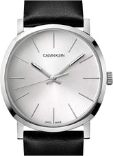 Calvin Klein Posh Damenuhr, 32mm Quarzuhr mit Schweizer Uhrwerks, elegantes Design, silbernes Zifferblatt und Edelstahlarmband