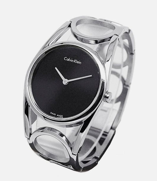 Calvin Klein Quarzuhr 50mm mit Schweizer Made Quarzwerk, elegantes Zifferblatt und stilvolles Design.