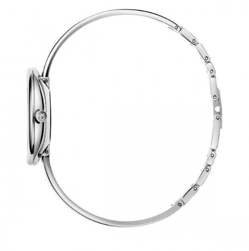 Calvin Klein Seduce Quarzuhr Swiss Made mit elegantem Zifferblatt und Lederarmband, hochwertige Damenuhr für stilvollen Look