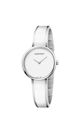 Calvin Klein Seduce Quarzuhr mit Schweizer Uhrwerk, elegantes Design, Edelstahlarmband und Zifferblatt in Schwarz und Silber