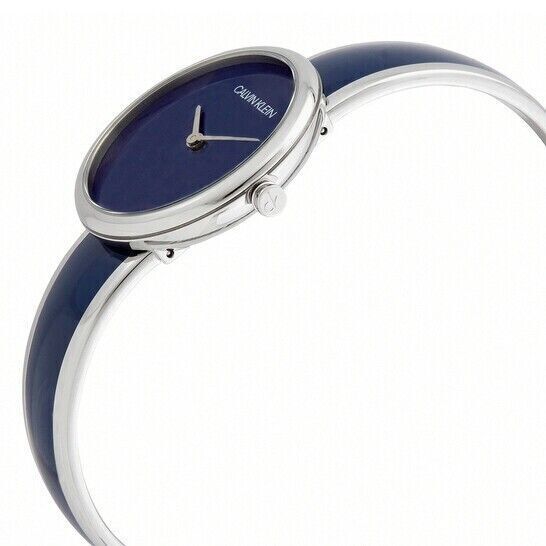 Calvin Klein Seduce Quarzuhr mit Schweizer Uhrwerk, elegantes Design, schwarze Armbanduhr für Damen und Herren