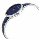 Calvin Klein Seduce Quarzuhr mit Schweizer Uhrwerk, elegantes Design, schwarze Armbanduhr für Damen und Herren