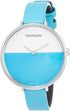 Calvin Klein Rise Damenuhr 38mm Quarzuhr in Türkis, Swiss Made, stilvolles Damenmodell mit elegantem Design.