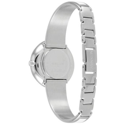 Calvin Klein Seduce Quarzuhr Swiss Made, elegante Damenuhr mit silbernem Zifferblatt und minimalistischen Design.