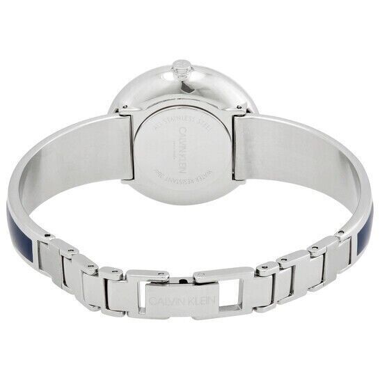 Calvin Klein Seduce Quarzuhr Swiss Made mit elegantem Zifferblatt und Edelstahlarmband, stilvolle Damenuhr, Modell K4E2N11N