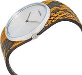 Calvin Klein Spellbound Damenarmbanduhr mit silbernem Zifferblatt, elegantes Design, Edelstahlarmband und minimalistisches Zifferblatt