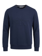 Calvin Klein Jeans Sweatshirt Marineblau — ghost
