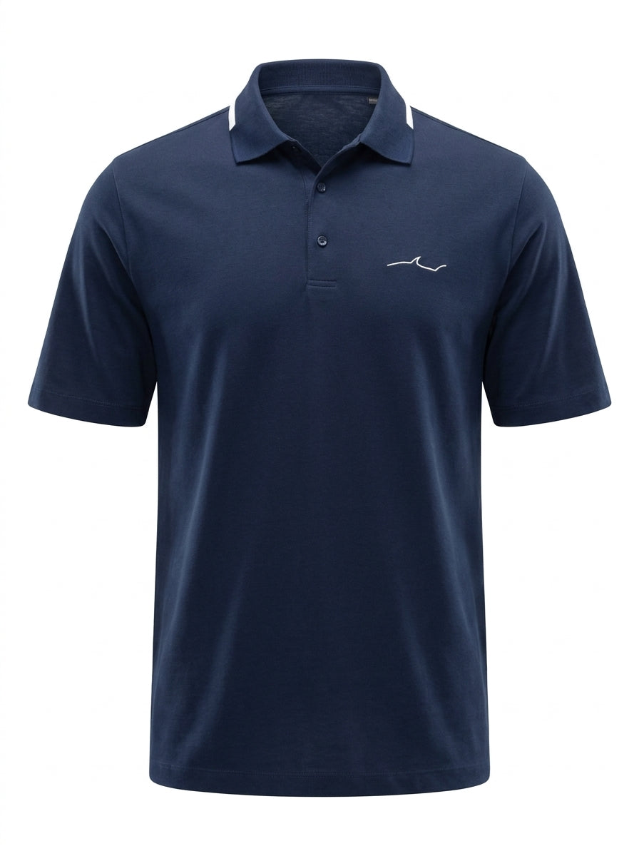 Paul &amp; Shark Poloshirt Marineblau — ghost