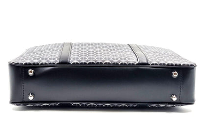 Schwarze Davidoff Colorama Business Tasche mit Reißverschluss, elegante Tasche für Geschäftsbedarf, aus robustem Material.